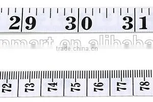 Environmental Multifunctional Plastic PVC Plastic White Customized Fitness Measuring Tape for Promotion thumbnail-4