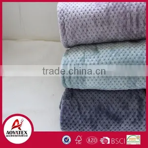 Excellent Clients Comments Custom Desig Germany Machine Made Regular Pattern Coral Fleece Blanket thumbnail-4
