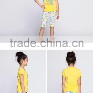 Custom Gilrs Cartoon Mermaid Tail Printed T-shirts thumbnail-3
