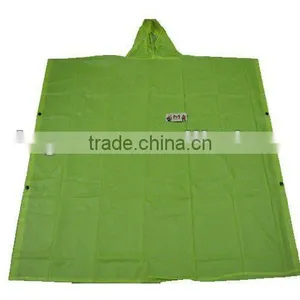 Polyester/EVA/PVCN Green Poncho or Rainwear thumbnail-1