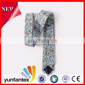 2016 Fashional Floral Printed Plain Cotton Neckties for Young Men thumbnail-2
