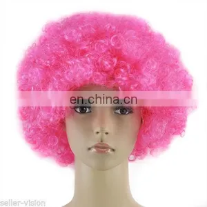 Ahort Afro White Wig FGW-0048 thumbnail-3