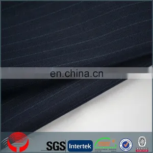 Polyester Rayon Fabric Suiting Fabric With Stripe/stripe Fabric for Suiting thumbnail-4
