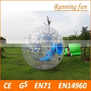 High Quality Funny Snow Land Inflatable Zorb Ball for Sale Adult Zorb Ball Grass Rolling Ball thumbnail-1