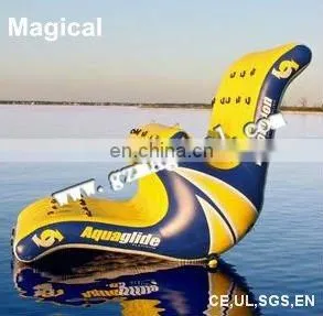 Inflatable Water Seesaw Slide/ Water Seewaw/ Inflatable Water Rocket Slide thumbnail-1