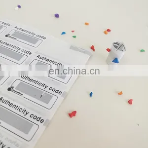 Wholesale Custom Scraped Authenticity Code Adhesive Stickers Paper Sticker With Cheap Price thumbnail-2