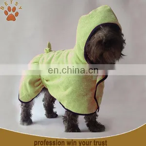 Highly Absorbent Super Hoody Dog Towel Drying thumbnail-1