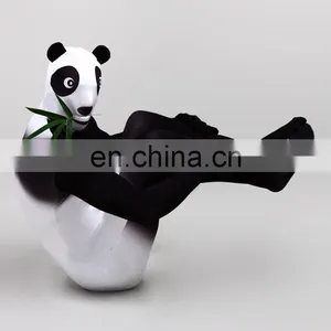 Full Body Polyester Spandex/Lycra Zentai Costume Panda Halloween Suits thumbnail-2
