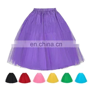 Grace Karin Women 2 Layers Crinoline Underskirt Petticoat for Retro Vintage Dress BP000056 thumbnail-1