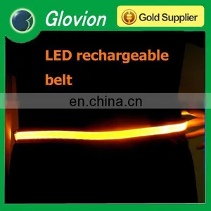 Best Selling Top Design Flashing Belt USB Rechargeable Flashing Belt Flashing Belt for Decoration thumbnail-2