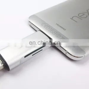 5 in 1 Card Reader & USB Type C Micro-USB & USB 2.0 Combo TF / SD Card OTG Adapter thumbnail-4