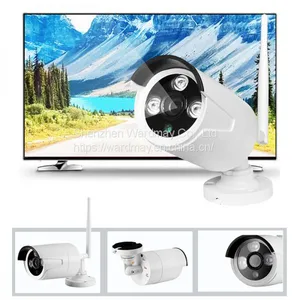 4CH Wireless WiFi IP Camera Security Recording System CCTV for Home Security Built-in 10 Inch thumbnail-3