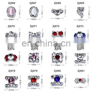 Metal Alloy Diamond Drill Nail Stickers Nail Jewelry Wholesale DIY Decoration thumbnail-1