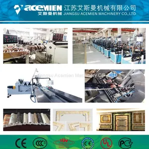 Plastic PVC Faux Marble Sheeting Sheet Extruder Making Machine thumbnail-2