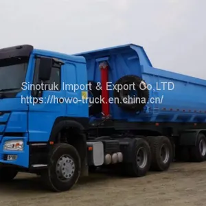 China 3 Axle 50 Tons Tipper Semitrailer for Sale thumbnail-4