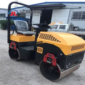 Single Drum Roller Compactor Gasoline Type Double Drum thumbnail-1