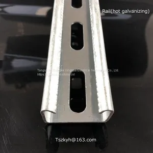 Rail(hot Galvanizing) Stainless Steel Tube Strap(1/2inch,3/4inch-4inch) Pipe Clamp thumbnail-1