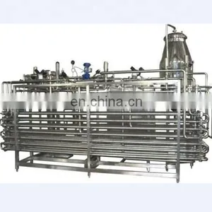 UHT Milk Juice Sterilizing Machine Yoghurt Production Line thumbnail-1