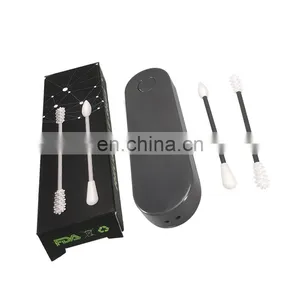 Reusable Cotton Swab Ear Cleaning Cosmetic Silicone Buds Swabs Double-headed Silicone Using Cotton Ear Stick thumbnail-6