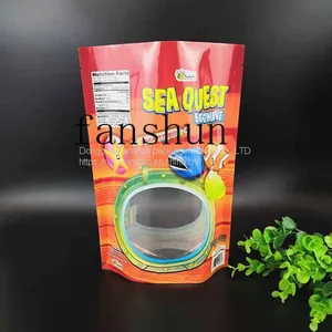 Printed Food Grade Stand-up Packaging Bags/self-sealing Snack Bags thumbnail-1
