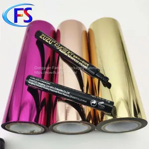 Sweat Resistance Detection / Gold / Plastic Foil Bronzing / Cosmetics / Eyebrow Pen Foil Stamping thumbnail-2