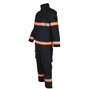 Wholesale Fire-retardant and Heat-resistant Firefighter Rescue Protective Suit thumbnail-2