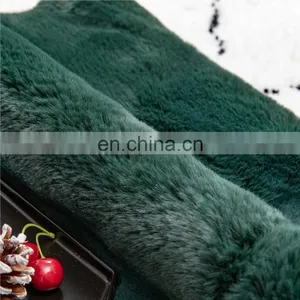 Small Modern Soft Orange Black Brown Bed Animal Fluffy Area Fur Floor Rugs thumbnail-3