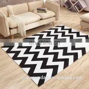 PRINTED SHORT PLUSH MAT - 3606 COMTEMPERORY MODERN DESIGN thumbnail-4