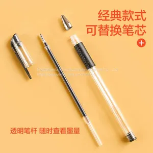 Customized Logo Ballpoint Pen Wooden Pen Boxs Set With Wood Pen Box Holder thumbnail-3