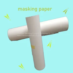 OEM One Time Paint Spray Paint Protective Masking Paper Customization Masking Film thumbnail-2
