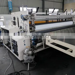 Widely Used Big Automatic Toilet Paper Rewinding Making Machine thumbnail-3