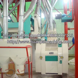 Industrial Maize Flour Milling Machine 80 Ton per Day Atta Chakki Fufu Ugali Flour Mill Machine thumbnail-2