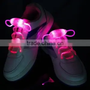 LED Flashing Shoelace Light Up Shoe Flashing Disco Party Fun Glow Laces Shoes thumbnail-2