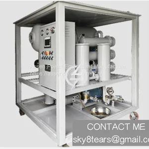 Online Operation ISO Certified Transformer Oil Filtration Machine for Transformer Maintain thumbnail-3