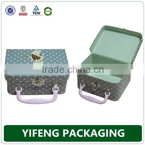 Guangzhou Factory Custom High-grade Portable Cardboard Box With Handle thumbnail-1