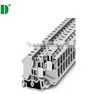 10.2mm DIN Rail Terminal Blocks With Panel Mount Connector thumbnail-1