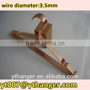 Luxury Metal Wire Hanger Copper Hanger for Disply thumbnail-3