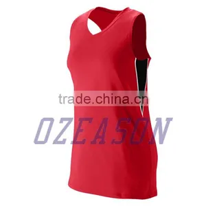 OEM Girl's Volleyball School Team Uniform/volleyball Jersey thumbnail-2