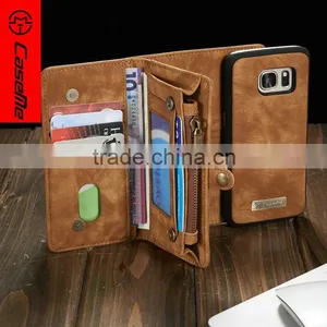 Wallet Leather Case for Samsung S7, Multi-function Case for Samsung S7 thumbnail-2