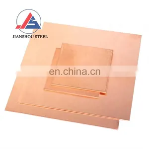 Factory Supply 1mm JIS Decorative Brass Plate C1011 C1020 C1100 Copper Sheet Price thumbnail-1
