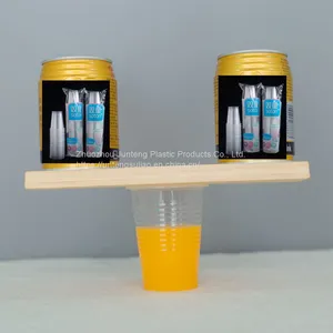 China Supplier 5.5o 170cc Disposable Plastic Clear Cup Water Juice Drinking Single Use Carry Out Cups thumbnail-5