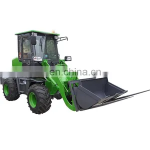 CE Approved Mini Cheap Map Loader Zl08 0.8ton China Wheel Loader for Sale thumbnail-1