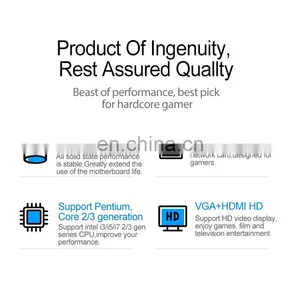Factory Hot Sale Desktop Computer Motherboard on Board Processor Hm65 PGA988 thumbnail-3