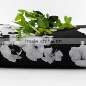 17*21 Linen Print Fabric,women's Fashion Dress Fabric,100% Linen Fabric thumbnail-3