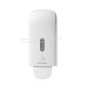 Factory Custom 1000ml Plastic Wall Mounted Hand Sanitizer Alcohol Manual Soap Dispenser For Hotel thumbnail-1