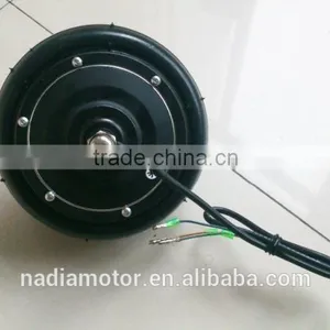 6 Inch 24V Brushless Gearless Electric Scooter Motor Hub Motor Brushless Hub Motor Gearless Hub With Braking Device thumbnail-2