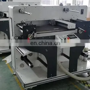 UD320 Automatic Medicine Hangtag Hang Tag Label Digital Die Cutting Machine, PAPER PP PE FILM Roll Sticker Rotary Die Cutter thumbnail-5