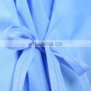 Standard Hospital SMS Surgical Gown Medical Disposable Waterproof Gown Sterile thumbnail-2