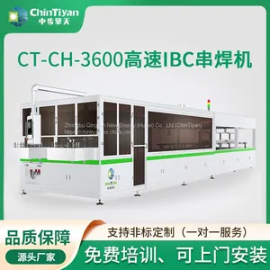 High Efficiency CT-CH-3600 Small Solar Cells Tabber Stringer Machine thumbnail-4