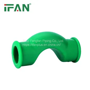 IFAN Cheap Price Polypropylene Pipe Fittings 60mm PN16 Hot Sale PPR CROSSOVER thumbnail-1